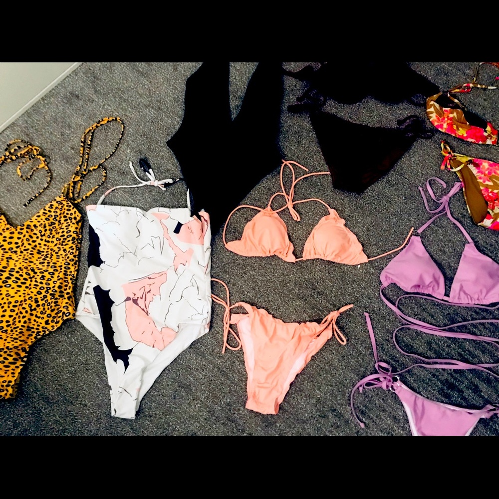 Swimming suit bundle, 7 pieces
